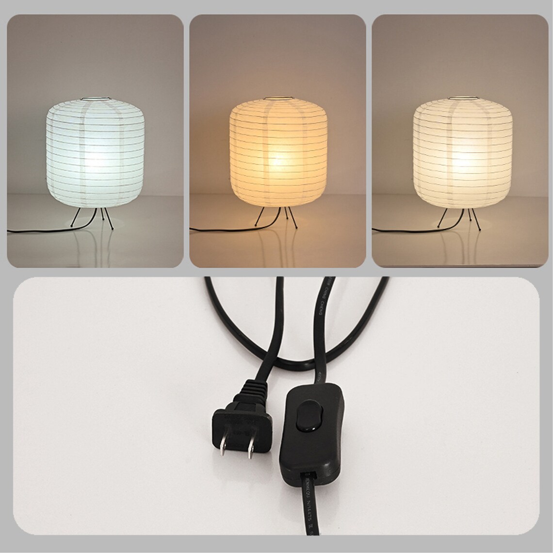 Japanese Desk Lamp Japanese Rice Paper Lamp Paper Lamp Etsy