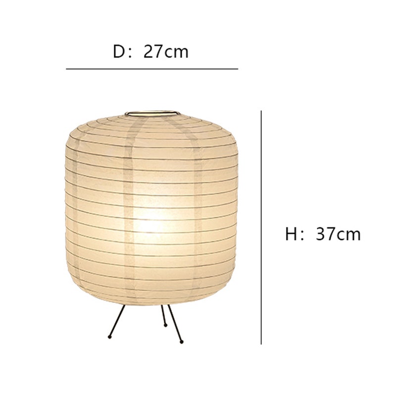 Japanese Desk Lamp Japanese Rice Paper Lamp Paper Lamp Etsy