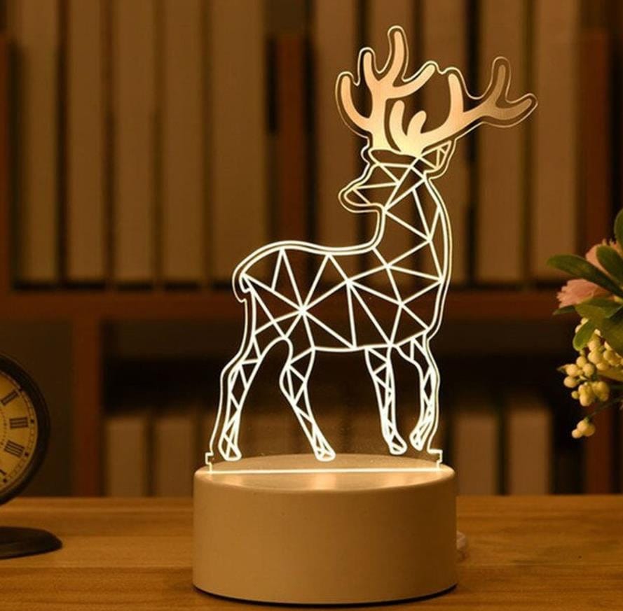 3D Acrylic Led Lamp for Children's Night Light Table Lamp - Etsy