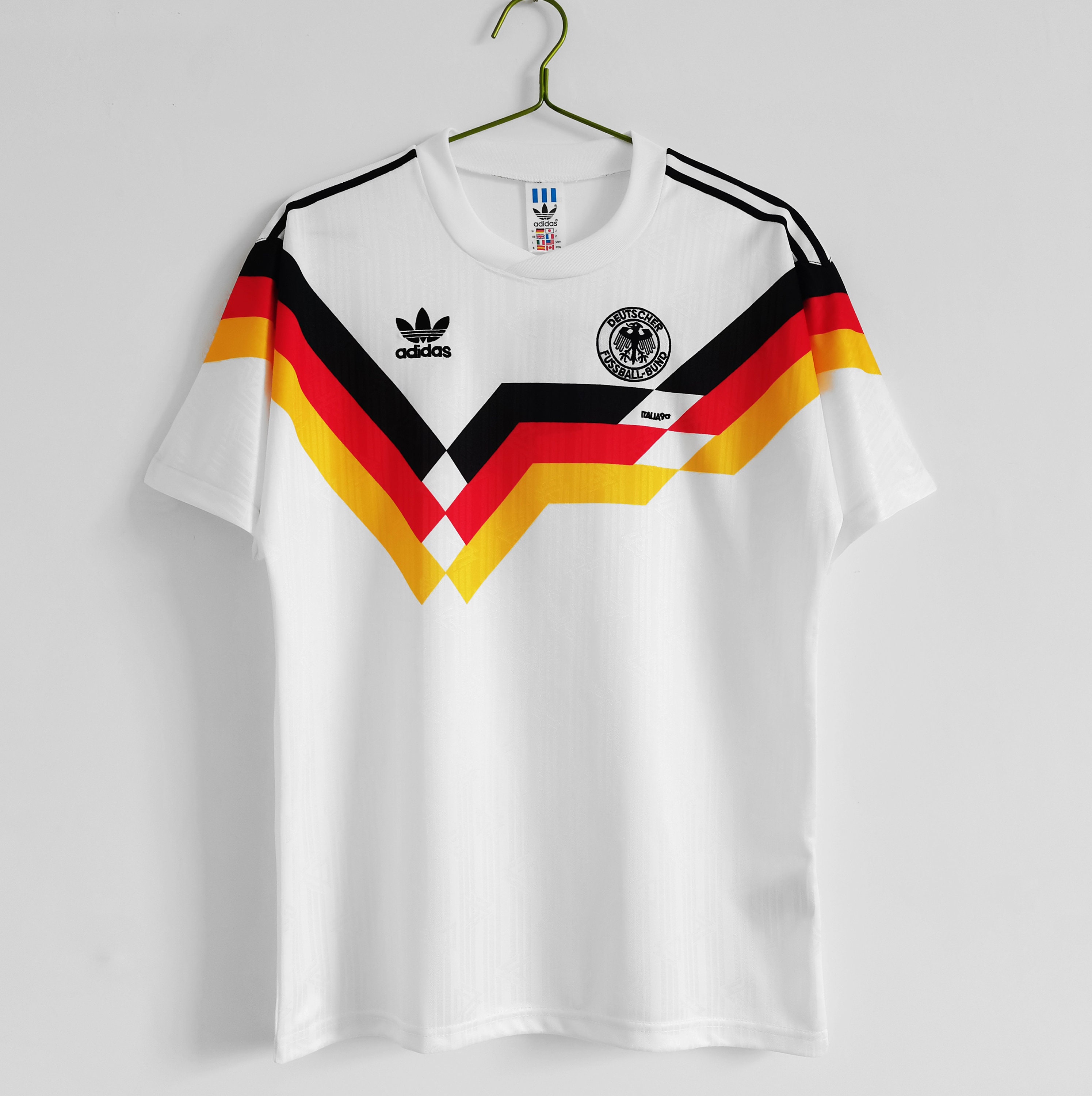 Germany Green Jersey 1990,Retro Green Germany Jersey,1990 world cup Germany away green soccer jerseys