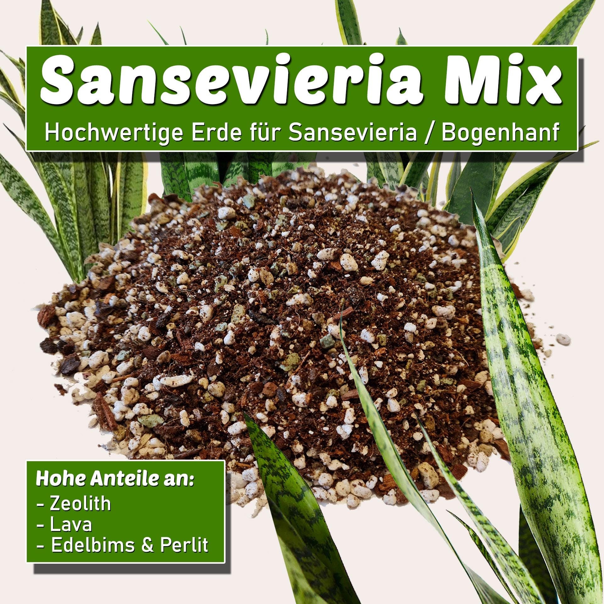 Sansevieria Erde | Torffreies Substrat fr Bogenhanf, Sansevieria -  Mischung mit hohem mineralischen Anteil, grobe Struktur & Belftung -  Etsy.de