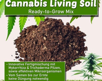 Cannabis Living Soil | Ready to Grow Mix - Erde für Cannabis