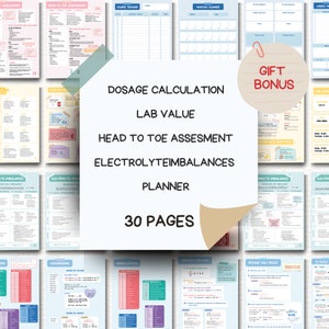 Nursing School Notes Ultimate Med surg, Pediatrics, Fundamentals, Pharmacology, Ob maternity image 8