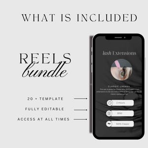 Lash Tech Instagram-mall för inlägg, Facebook-mallar för fransstylist, Lash Tech-varumärkesbyggande kit |, Fransförlängningsinlägg, Lash Tech bild 7