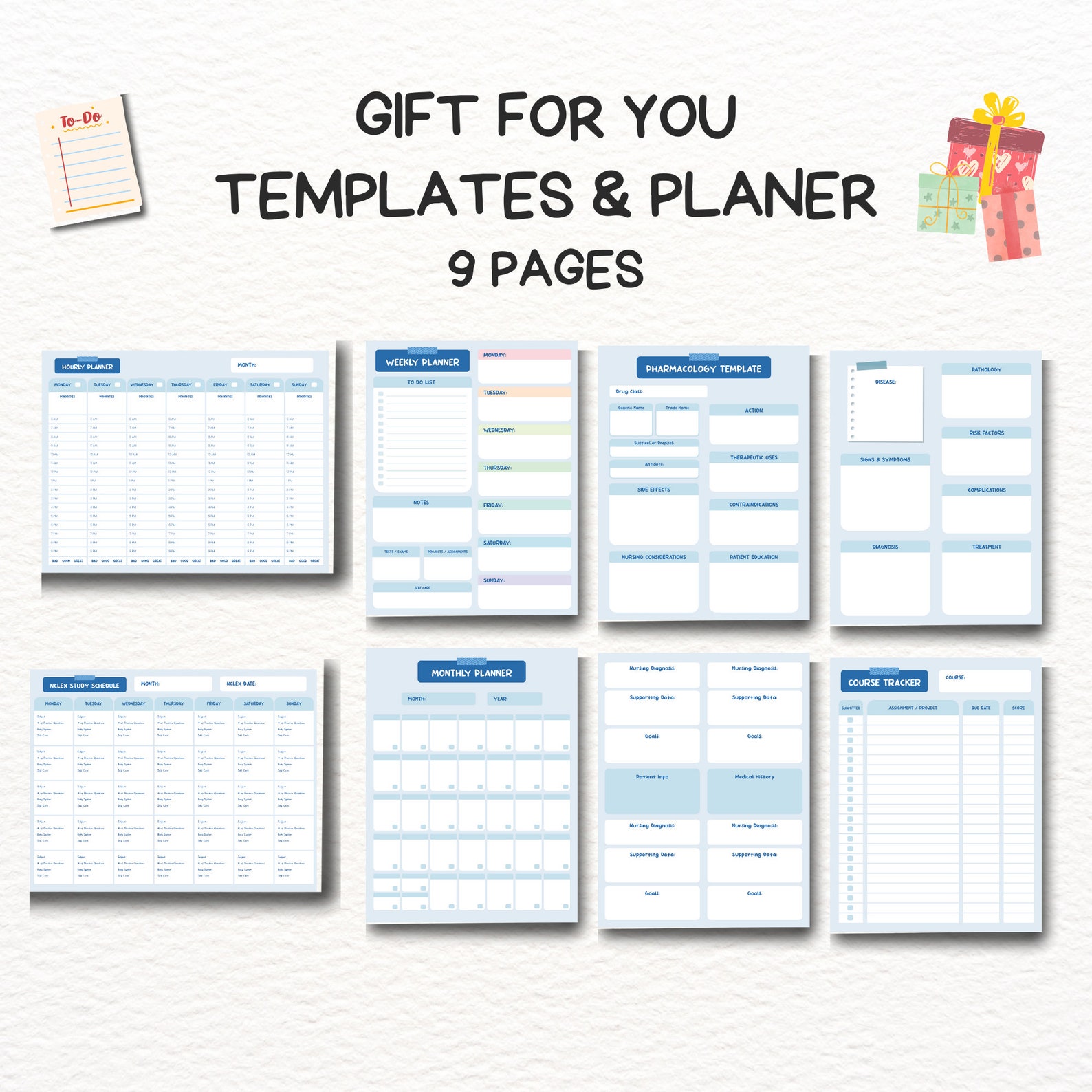 Fundamentals of Nursing Notes Template Bundle Nursing Student Etsy