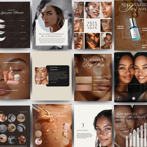 Esthetician Skincare Medspa Instagram  Bundle Post Templates,, Dermatology Templates, Skincare Stories Skincare Instagram