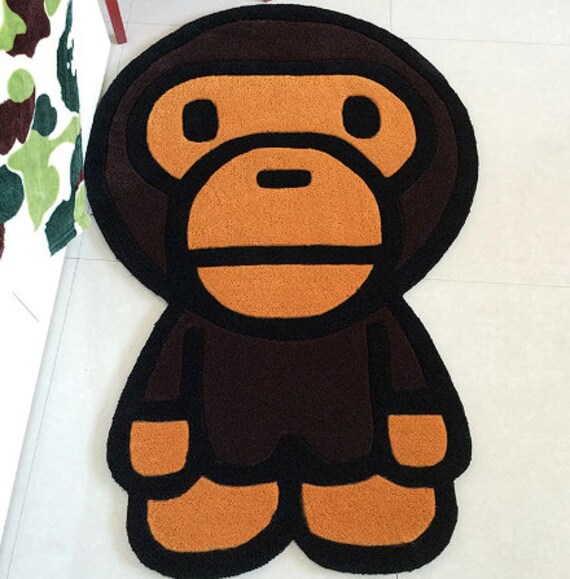 Tufted Baby Milo Rug BAPE Rug Custom Rug Handmade Rug Etsy