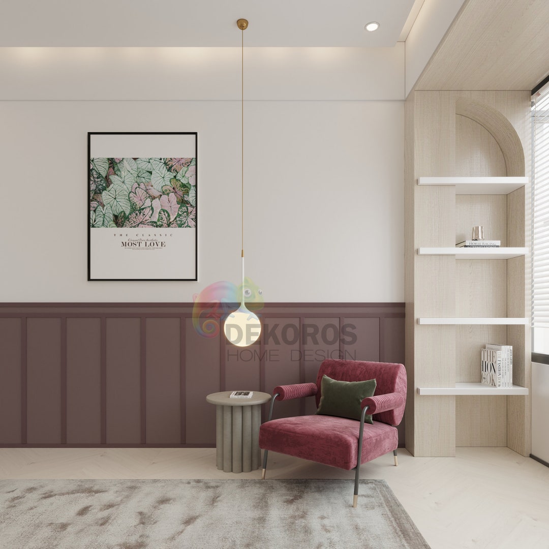 White Wall Molding Kit, Precut 4cm Wall Molding Kit, Peel & Stick