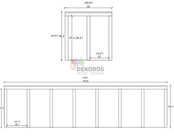 Pedido personalizado - Kit de molduras de pared, kit de revestimiento de madera precortado, moldura autoadhesiva, panel de media pared resistente, moldura de pared para pasillo pintable
