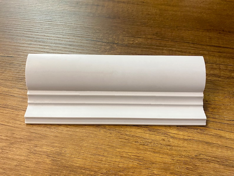 Crown Moulding with Led Duct, Each Pieces  White Lowes Crown Moulding, Cornice Molding (Light not Included)