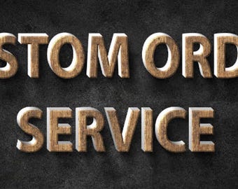 Kundenbestellung für Sandra