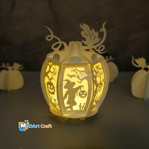 Pumpkin Lantern SVG for Cricut Projects Diy Halloween Lantern, Pumpkin ...