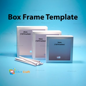Rectangle and Square Shadow Box Frame SVG for Cricut Projects and ...