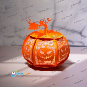 Pumpkin Lanterns SVG for Cricut Projects Diy Halloween Jack O Lantern ...