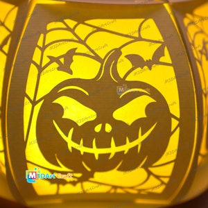 Pumpkin Lanterns SVG for Cricut Projects Diy Halloween Jack O Lantern ...