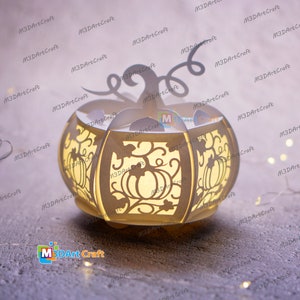 Small Pumpkin Lantern SVG for Cricut Joy Projects - Pumpkin Halloween ...