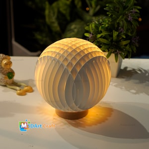 Nativity Scene Sphere Pop Up SVG, Silhouette Studio Templates, Christmas Snowball Pop Up Lightbox 3D Papercut Sphere Pop Up 6.29 inches image 5