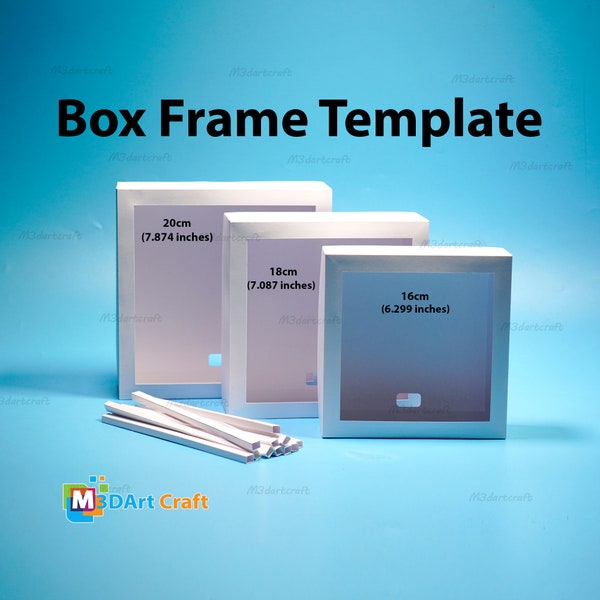 Square Shadow Box Frame SVG for Cricut Projects and Spacer paper template, 3D Layered paper cut light box PDF, SVG, Studio Instant download Square Shadow Box Frame SVG for Cricut Projects and Spacer paper template, 3D Layered paper cut light box PDF, SVG, Studio Instant download