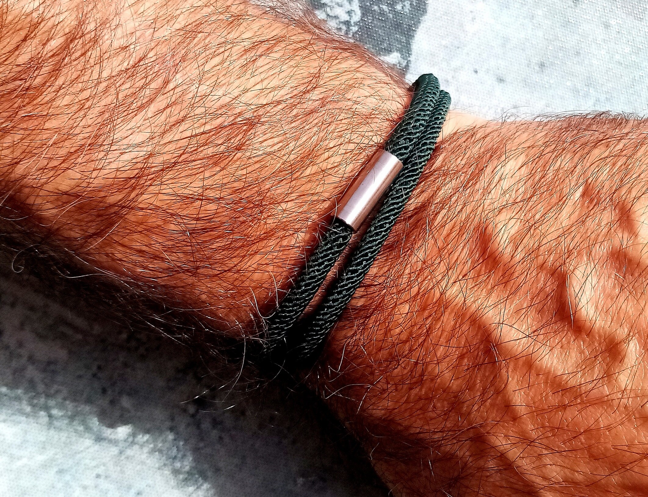 Fermoir Magnétique 14k Or Blanc Massif - 4.5mm - Pour Bracelet, Collier - USA - Neuf