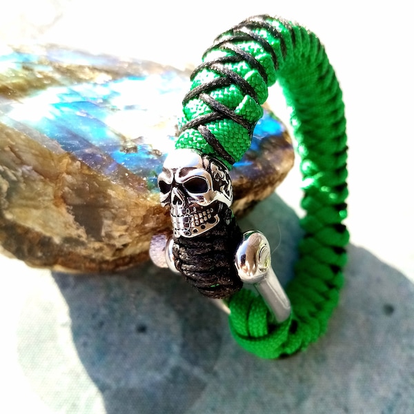 Bracelet pour hommes, bracelet paracorde - dragon bracelet de survie..