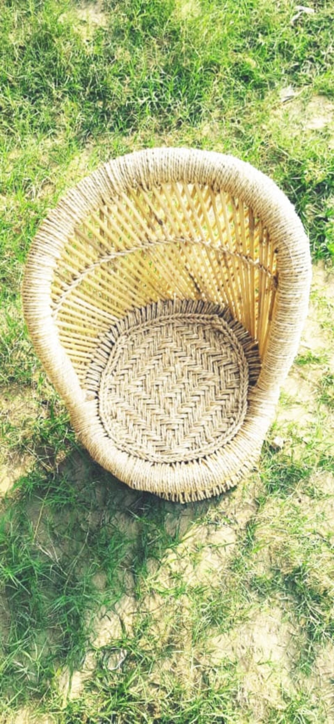 HANDICRAFTS Cane Bamboo Chair for Living Room and Garden Area Etsy