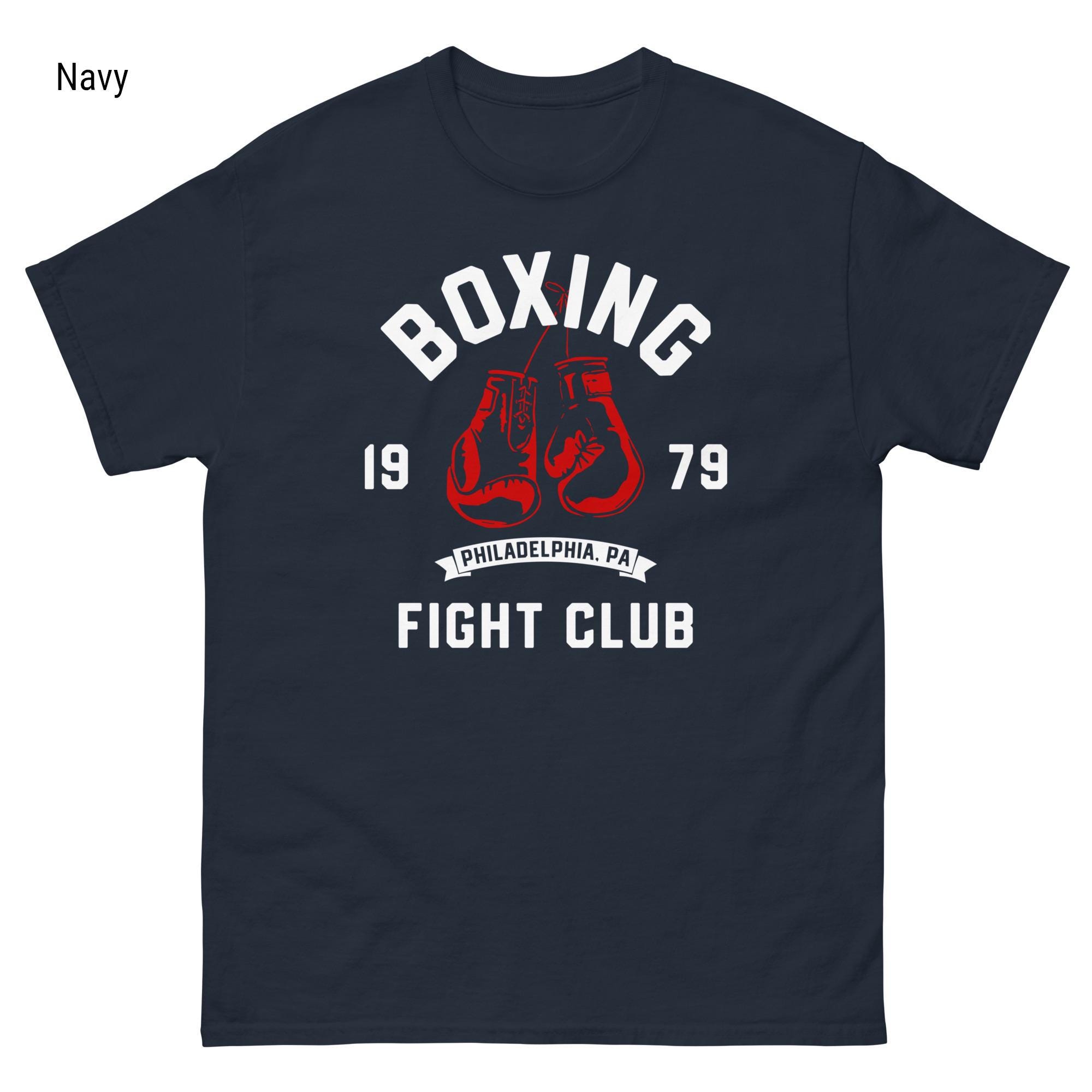 Fight Club ロゴ Tシャツ ネイビー Fight Club ロゴ Tシャツ ネイビー