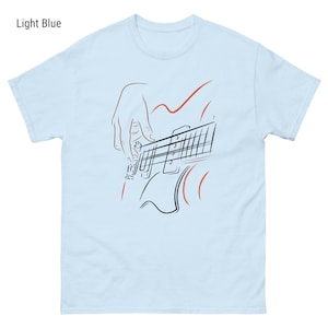 Bass Guitar T-Shirt For Musicians Shirt With Elegant Bass Guitar Tshirt For Bassists