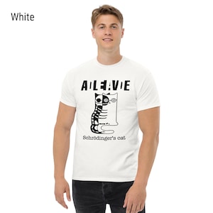 Schrodinger's Cat Unisex Shirt For Science Enthusiast Gift Idea