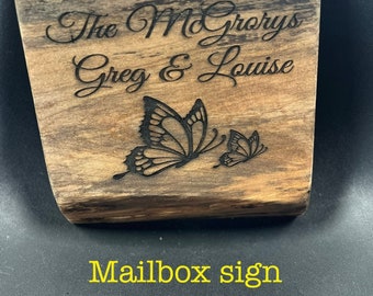 Mailbox Sign