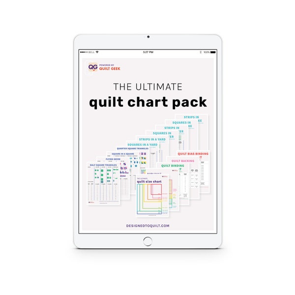 Das ultimative Quilt Chart Pack