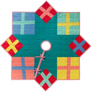 Gift Wrap Tree Skirt Pattern | PDF