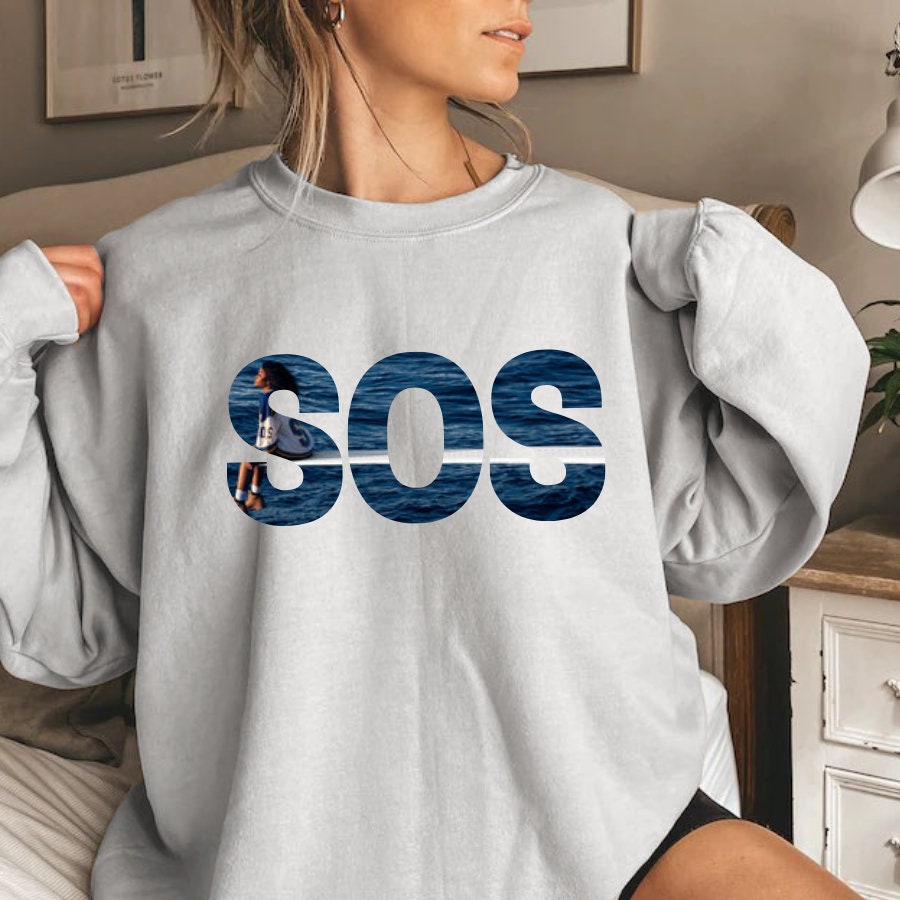 SZA Sos Album Cover Unisex Sweatshirt - Trends Bedding