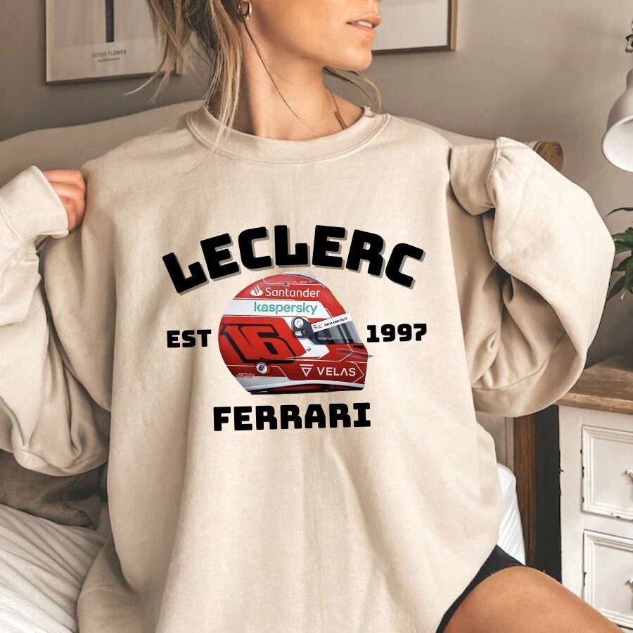 Discover Charles Leclerc Vintage Bootleg Sweatshirt,Charles Leclerc F1 Sweatshirt