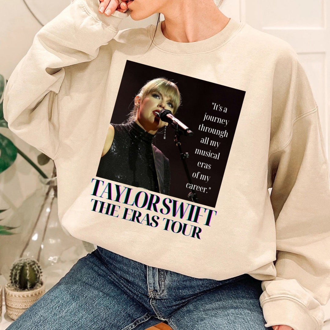 Taylor Swift the Eras Tour Sweatshirt the Eras Tour Crewneck Etsy