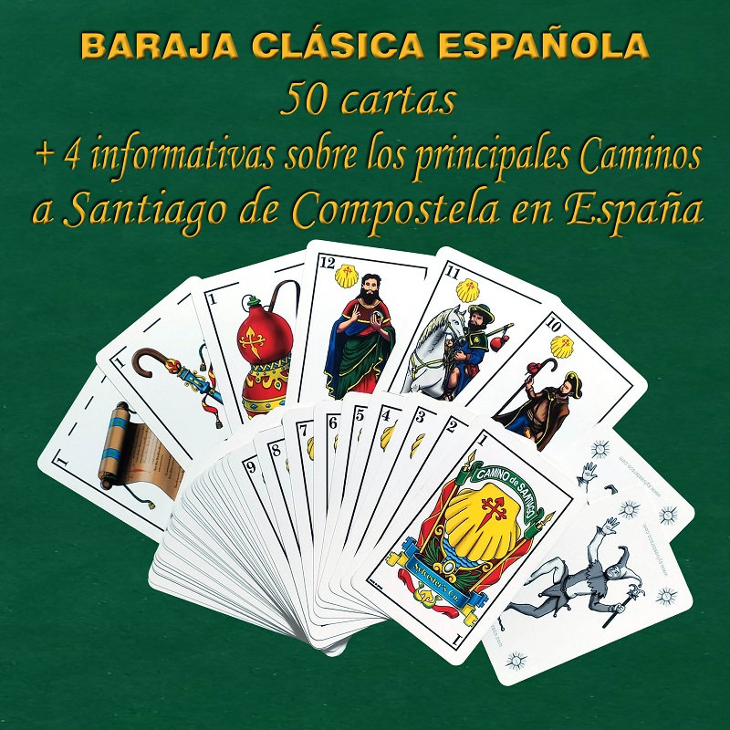 Baraja Espanola 50 Waterproof Playing Cards 