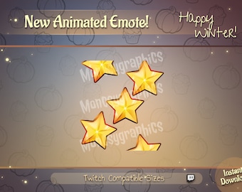 Animated Cute Star twitch emote / Youtube emote / Animated Twitch emote