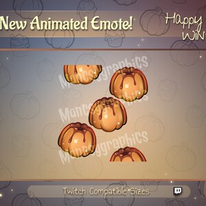 Animated cute kuglof twitch emote / Youtube emote /Discord Emote / Animated Twitch emote