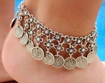 Double Strand Beaded Anklet