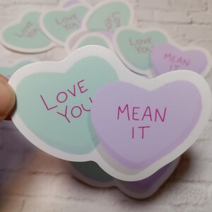 Valentine's Day Jewish Conversation Heart Tiles