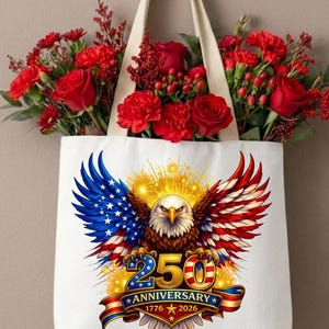 USA 250th Anniversary svg png, America 1776-2026, Patriotic svg png Files, Patriot Eagle, 4th of July, Freedom Emblem, America 250 Emblem image 6