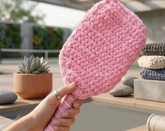 Häkelanleitung für eine Pickleball-Schlägerhülle (PDF), Geschenkidee für Pickleball-Fans, Häkelanleitung für einen Wandteppich (PDF)