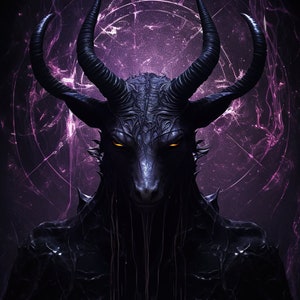 Beast, Demon, Goat, Dark Art, Digital Download