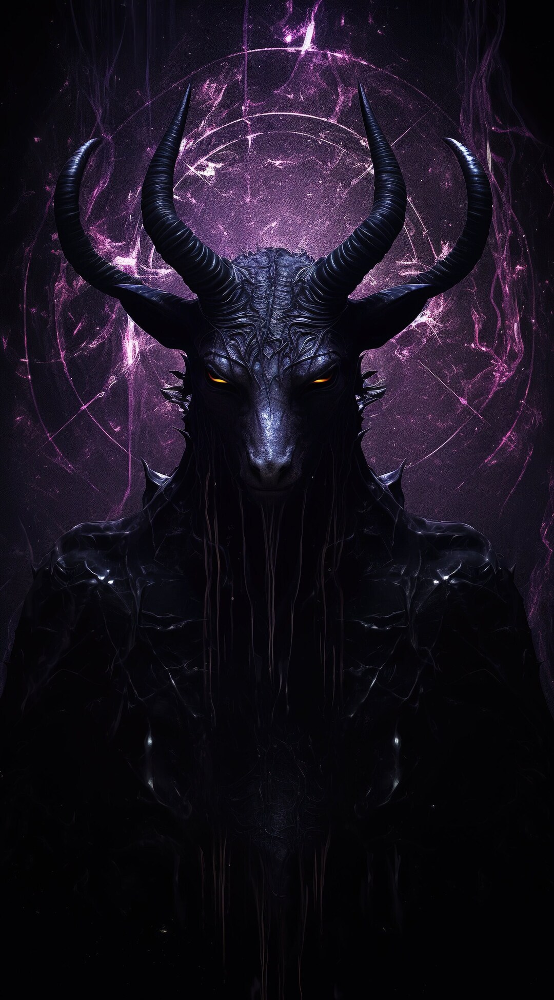Demon Unique Beast, Demon, Goat, Dark Art, Digital Download - Etsy
