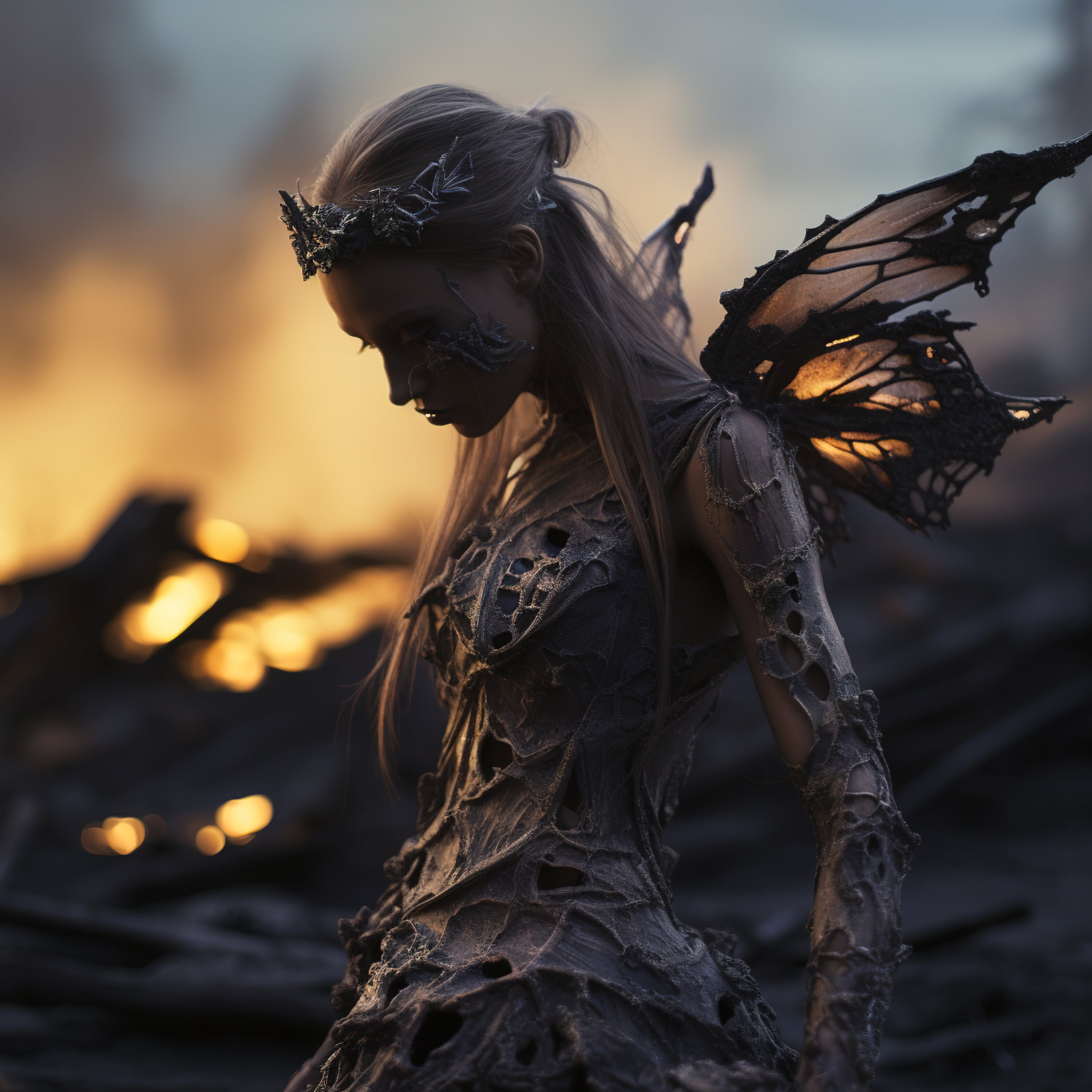 Ash Fairy, Elf, Ash, Apocalypse, Digital Download - Etsy