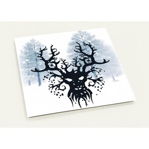 10 Weihnachtskarten, Rentier, Set mit 10 Postkarten (2-seitig, Standardumschläge)