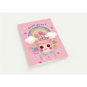 10 kaarten, goed gedaan, gefeliciteerd, schattig