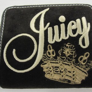 Cartera Vintage Juicy Couture Velour Money Pieces - YSRU1013