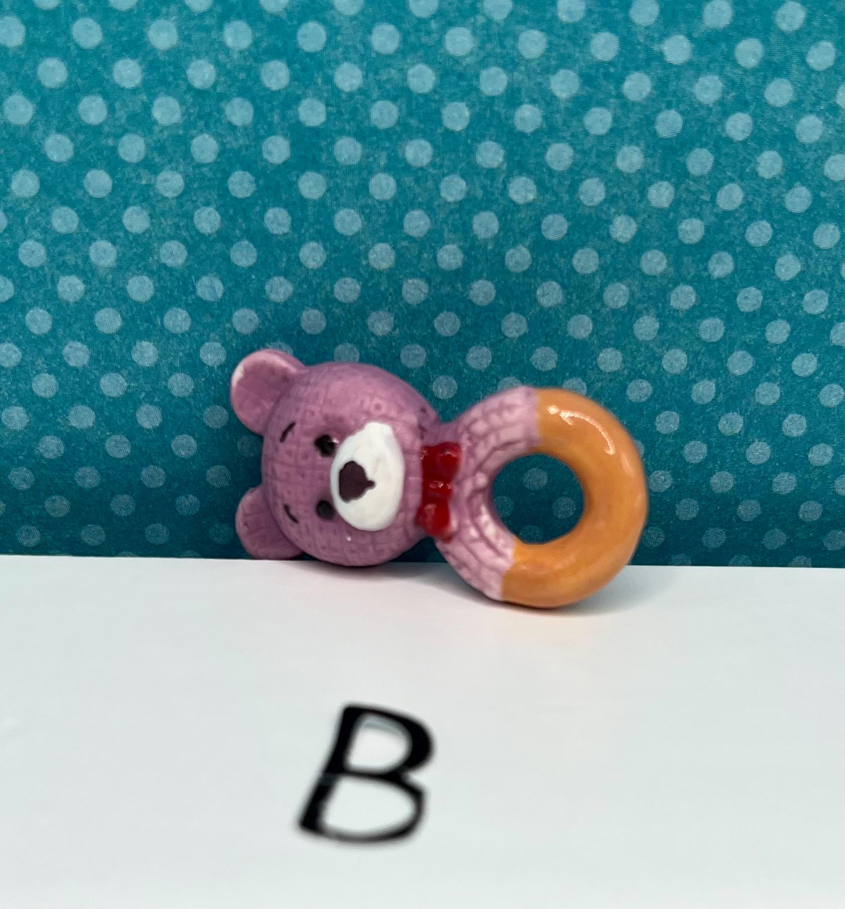 Rocking Rattle Tiny Baby Rattle, Rocking Horse, Stacking Bear, Puzzle, Bowling Bear ...