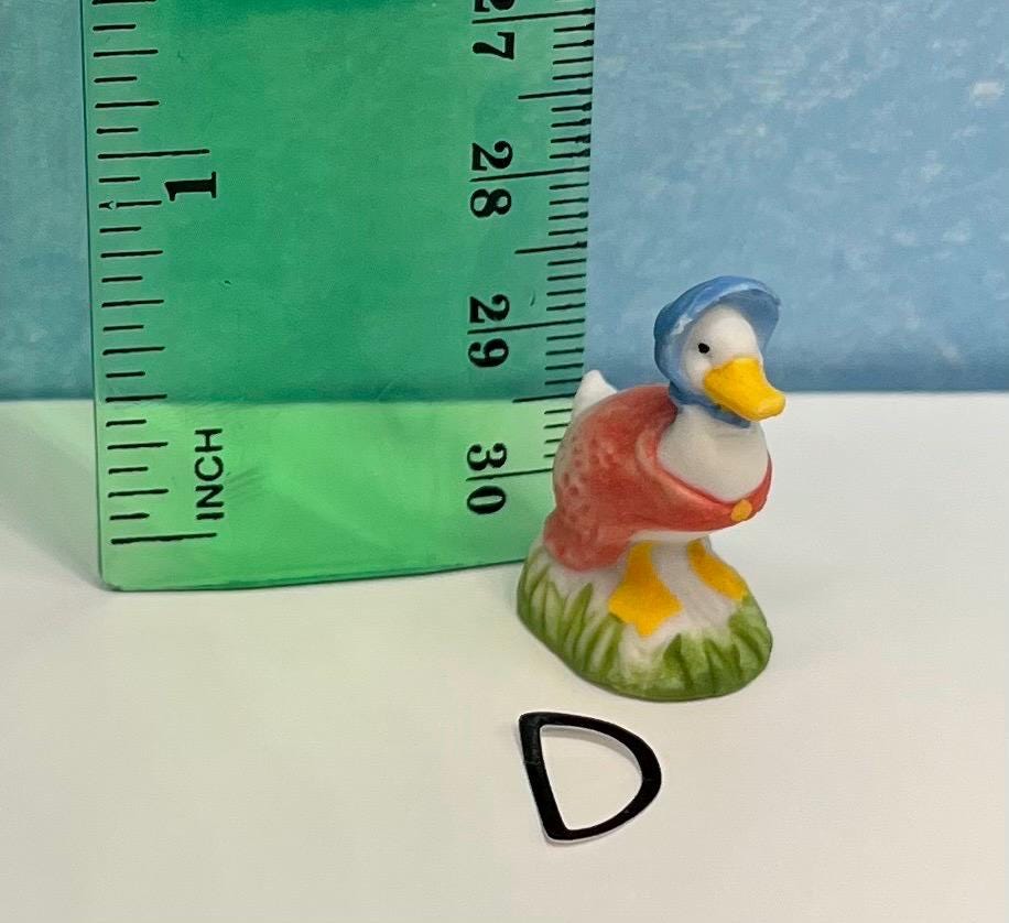 Tiny the Tail of Peter Rabbit Beatrix Potter Figurines: Mittens Kittens ...