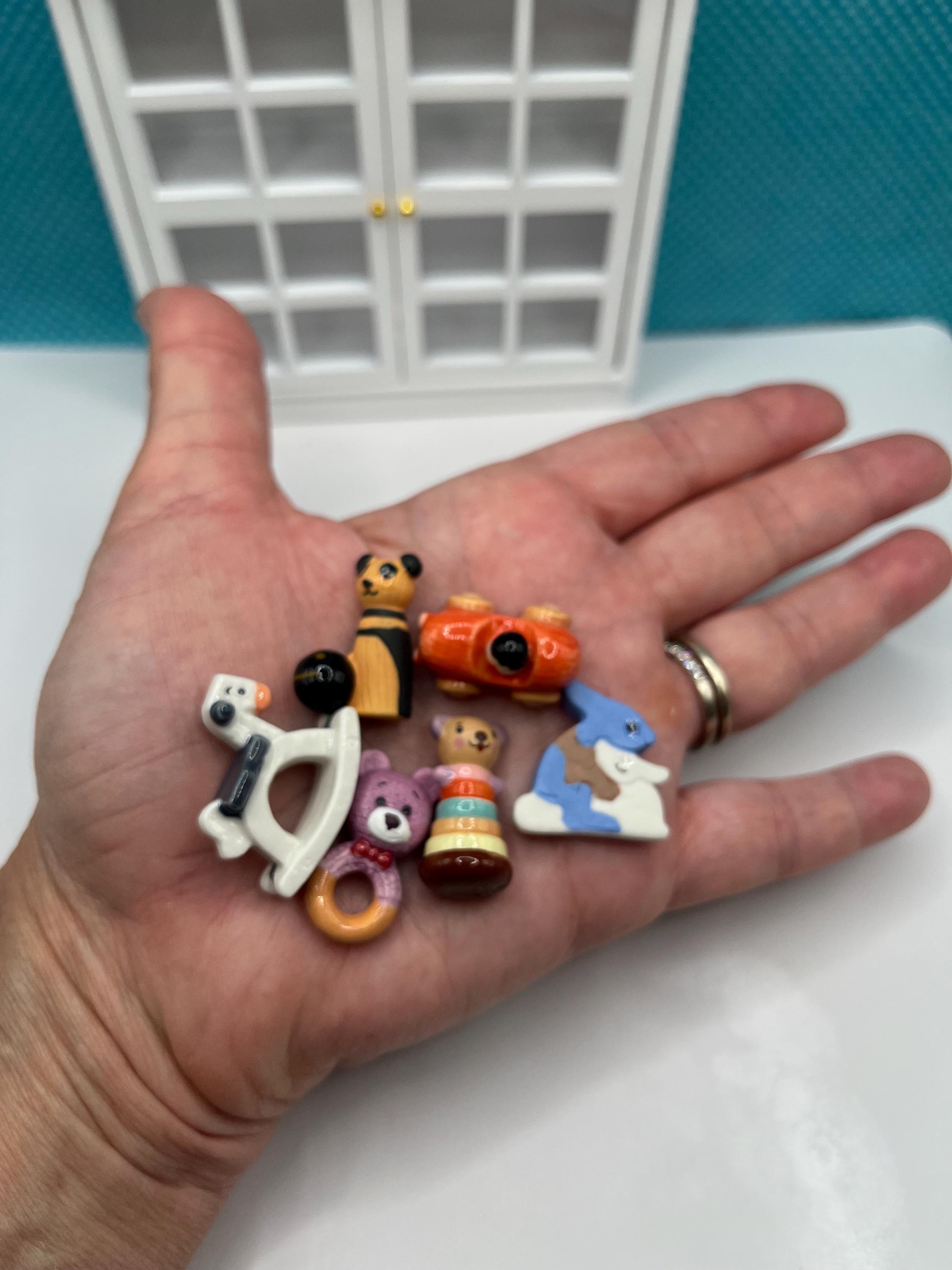 Rocking Rattle Tiny Baby Rattle, Rocking Horse, Stacking Bear, Puzzle, Bowling Bear ...